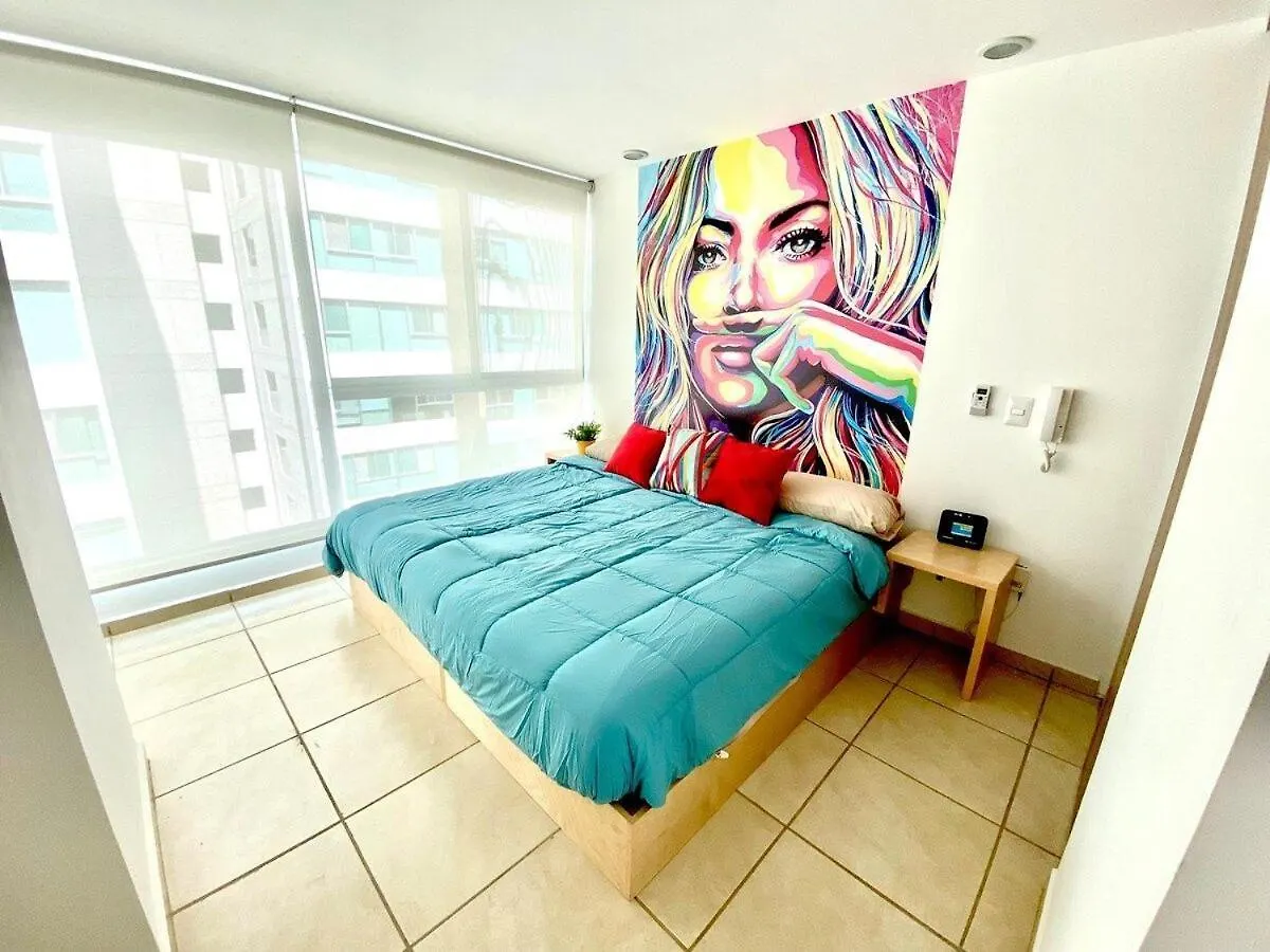 Apartament 2 Recamaras, Hasta 7 Pax Con Alberca Y Gym Guadalajara 0*,