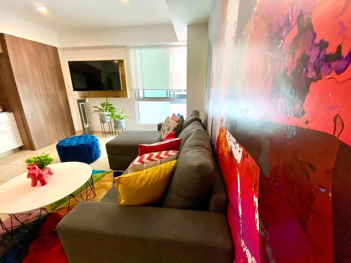 Apartament 2 Recamaras, Hasta 7 Pax Con Alberca Y Gym Guadalajara 0*,  Meksyk